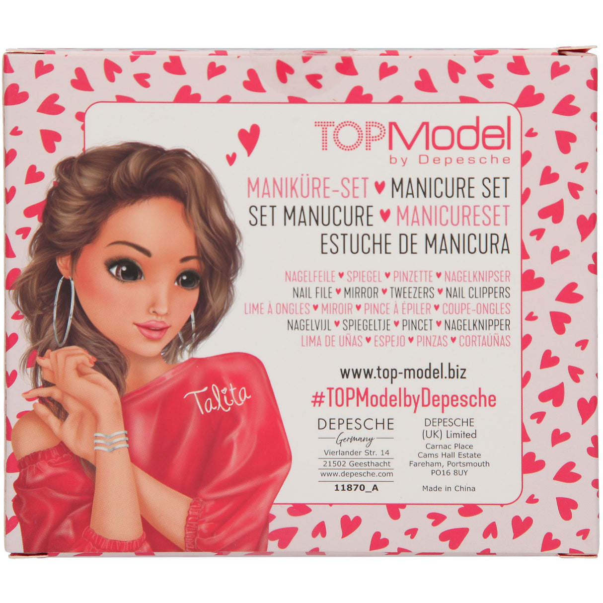 TOPModel Maniküre Set In Box - korbmayer. ganz besonders. für kinder.