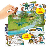 Dino World mit Puffy Stickern - korbmayer. ganz besonders. für kinder.