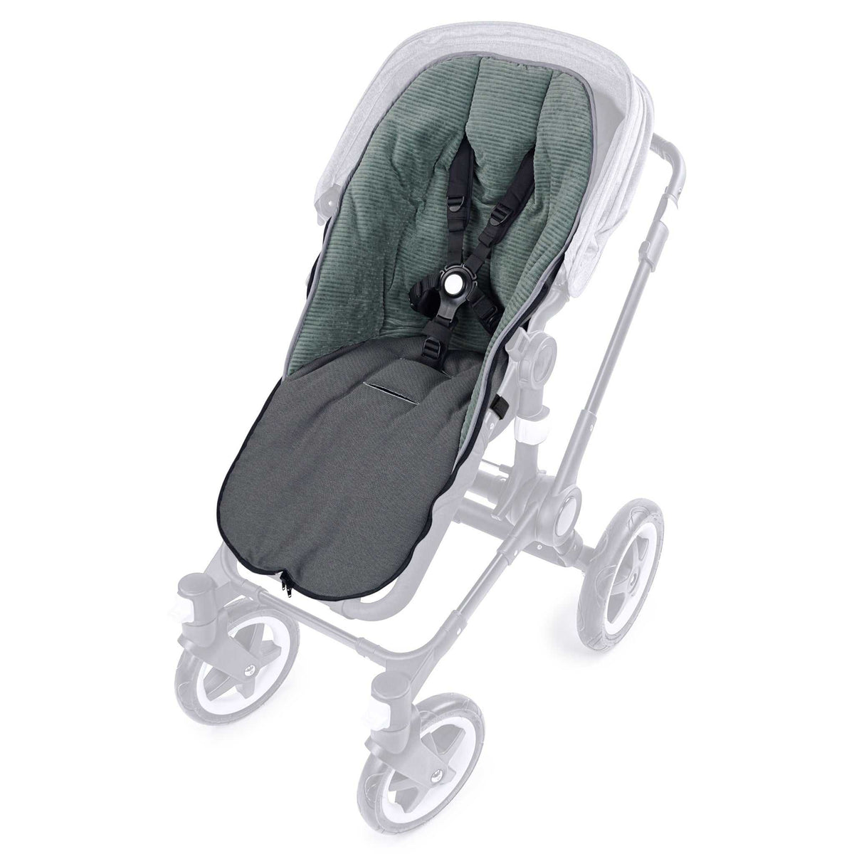 Cuh Ripp HUGO ripp arctic - Ergonomischer Winterfußsack für Kinderwagen und ...