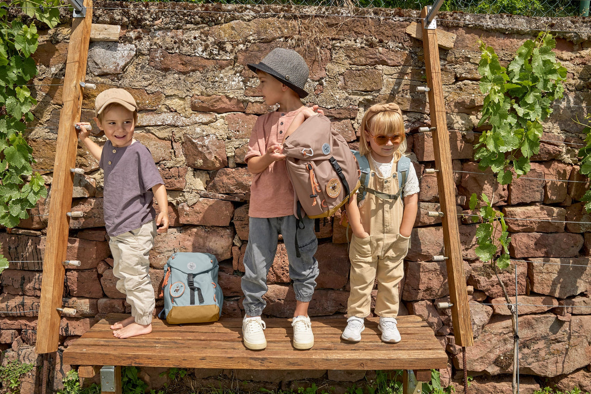 Kindergartenrucksack Outdoor - Nature, Hellblau