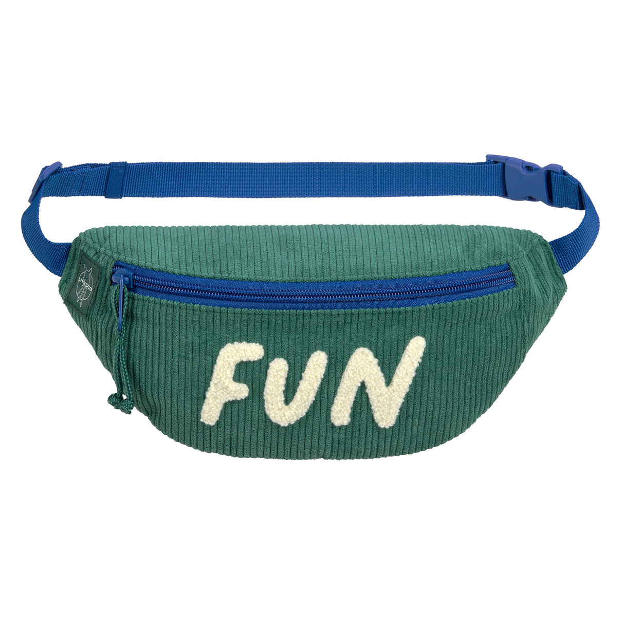 Bauchtasche Kinder Cord - Little Gang, Fun, GrünLässigGang, Fun, Grükorbmayer. ganz besonders. für kinder.