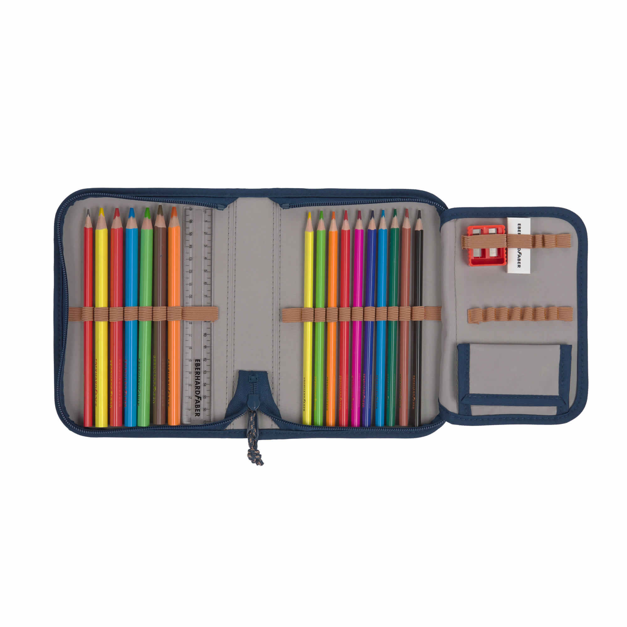 Schulranzen Set 7-teilig, Boxy Unique Navy