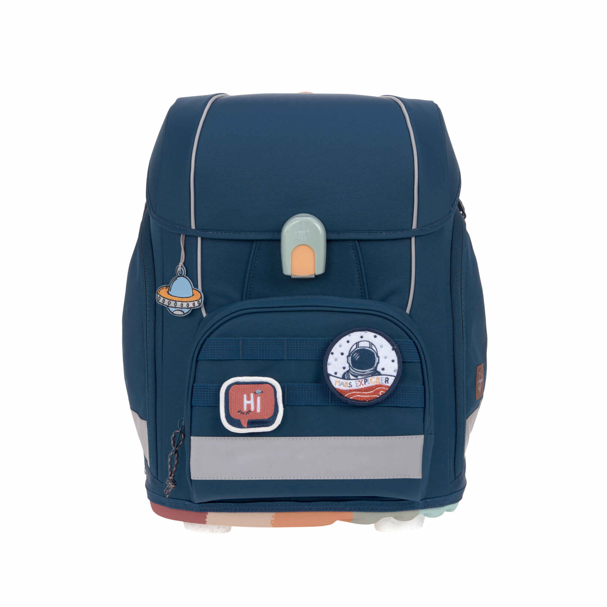 Schulranzen Set 7-teilig, Boxy Unique Navy