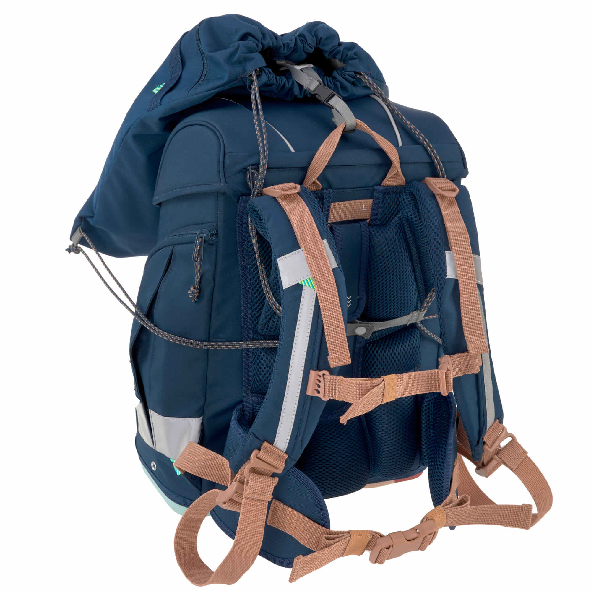 Schulranzen Set 7-teilig, Boxy Unique Navy