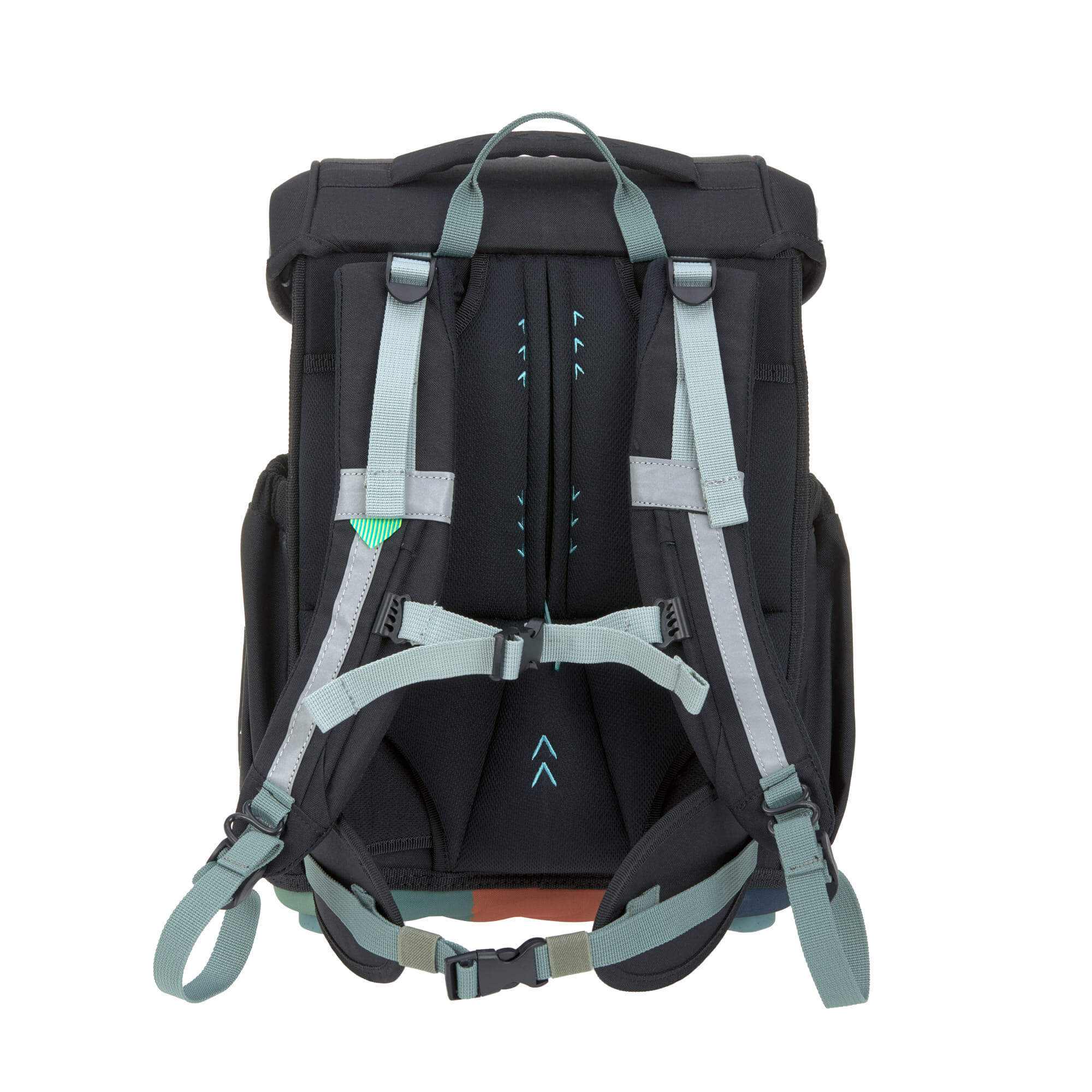 Schulranzen Set 7-teilig, Slim Unique Black