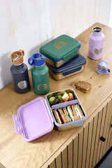 Bento-Lunchbox Little Gang Heart/ lila