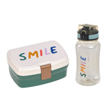 Brotdose & Trinkflasche Set/ Smile Milky