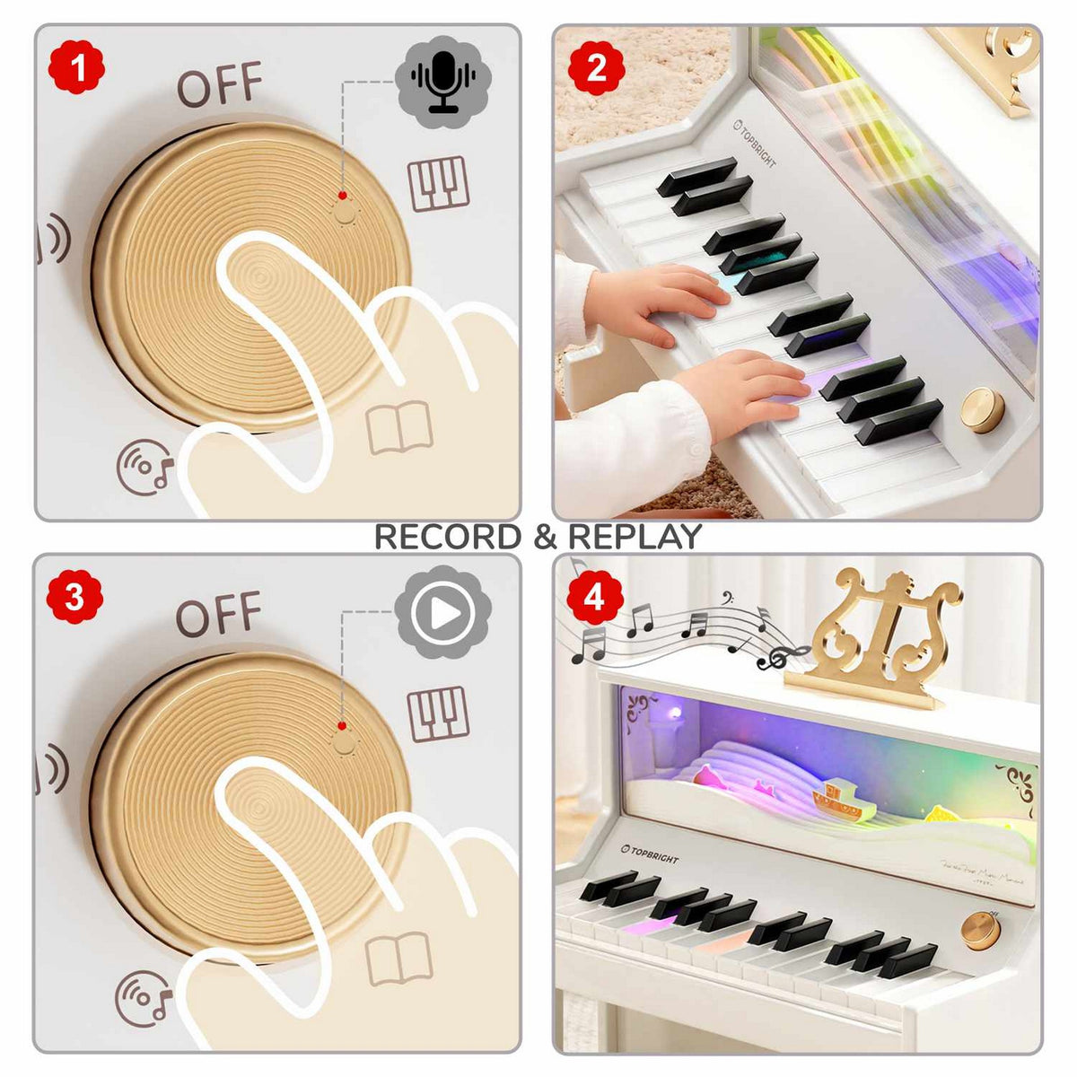 Smart Piano weiß