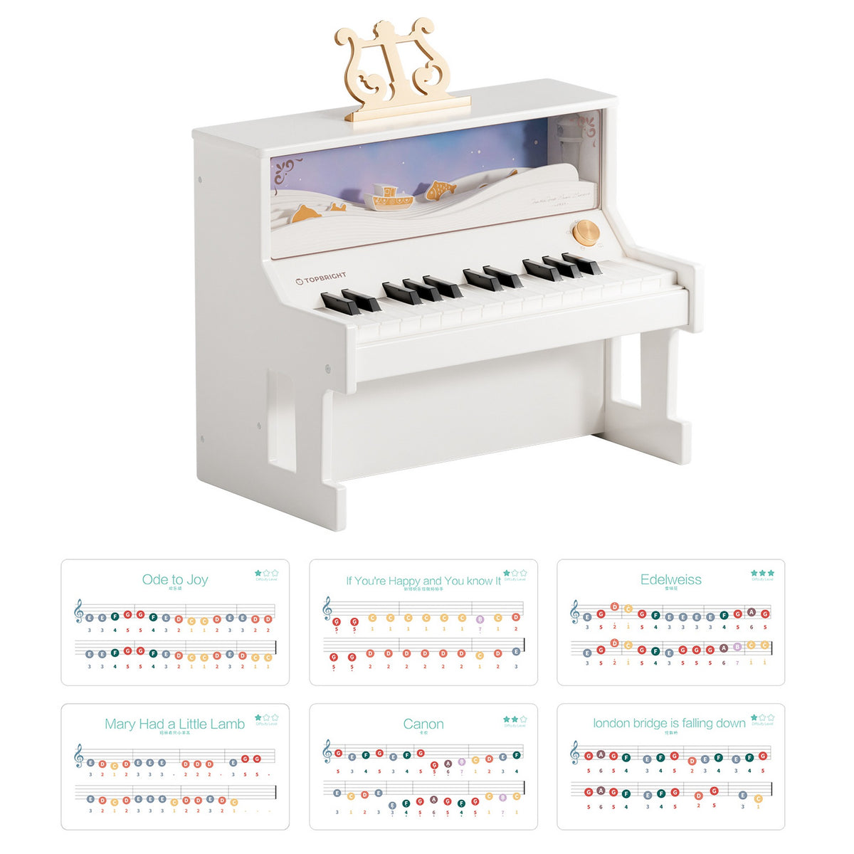 Smart Piano weiß
