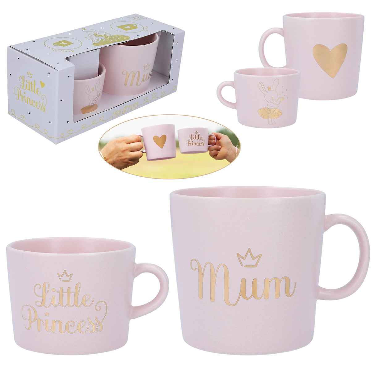 Princess Mimi Becher-Set MINI& MUM - korbmayer. ganz besonders. für kinder.