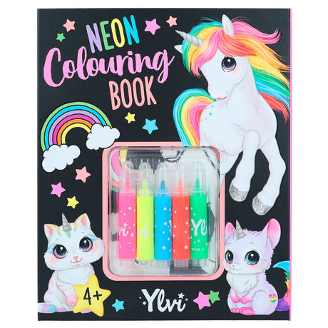 Ylvi Neon Malbuch Set - korbmayer. ganz besonders. für kinder.