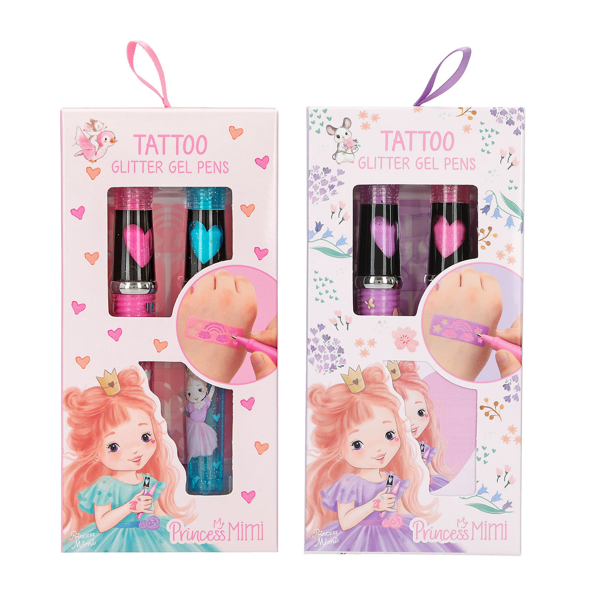 Princess Mimi Tattoo Glitzer Gelstifte