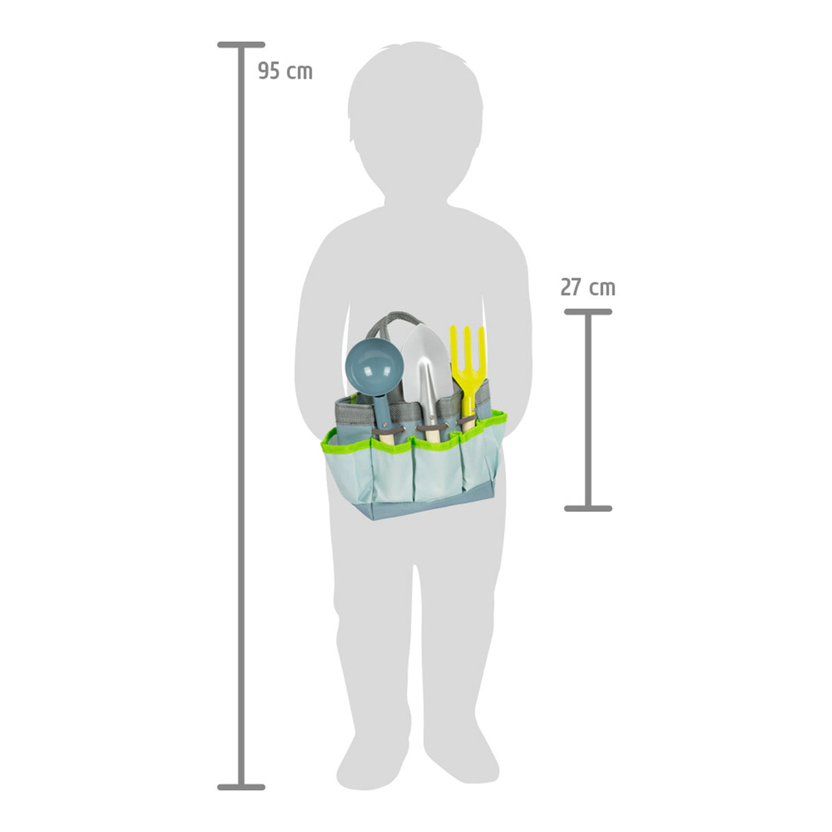 Tasche mit Gartenwerkzeug