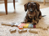 Buchstabenpuzzle Hund - korbmayer. ganz besonders. für kinder.