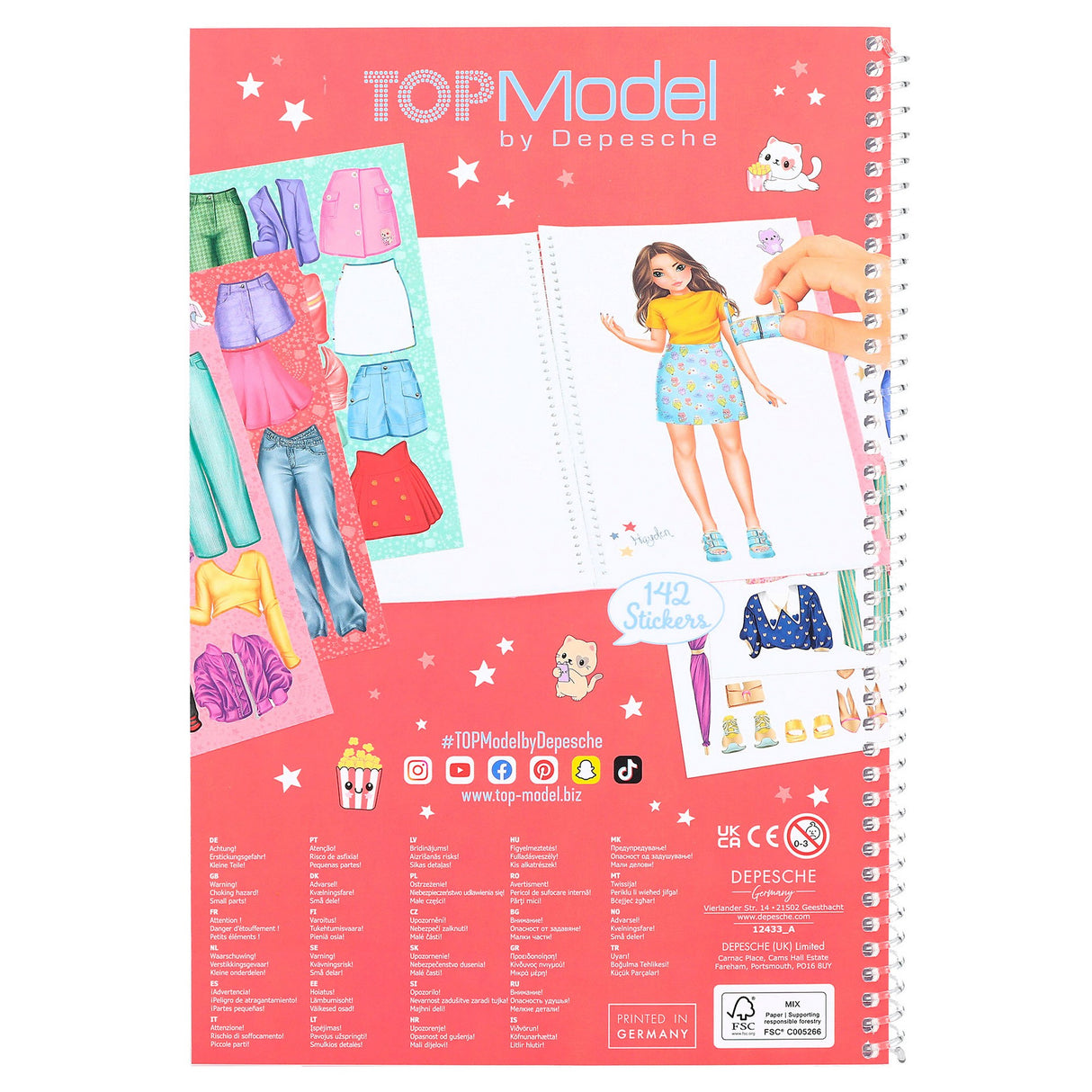 TOPModel Dress Me Up groß Cutie Star - korbmayer. ganz besonders. für kinder.