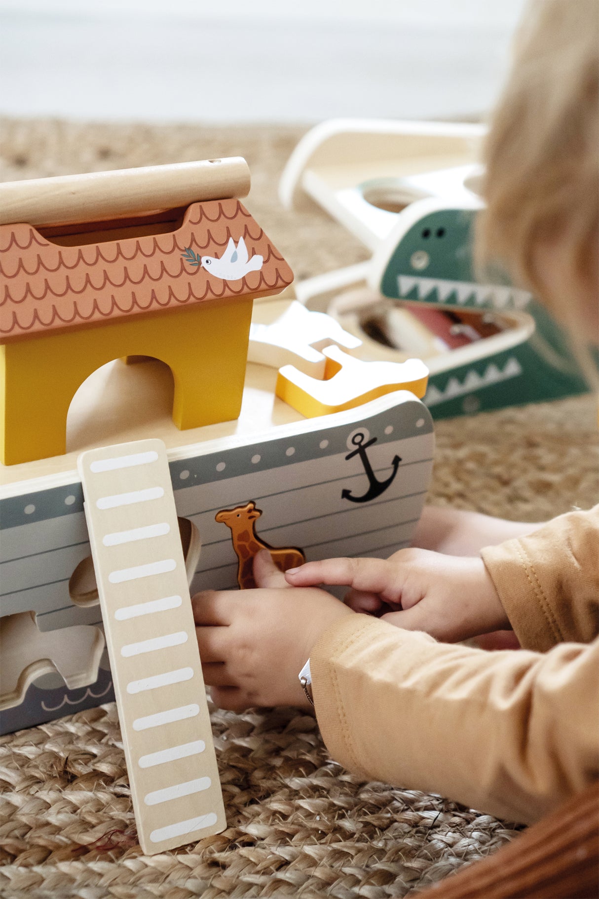 Steckspiel Arche Noah - korbmayer. ganz besonders. für kinder.