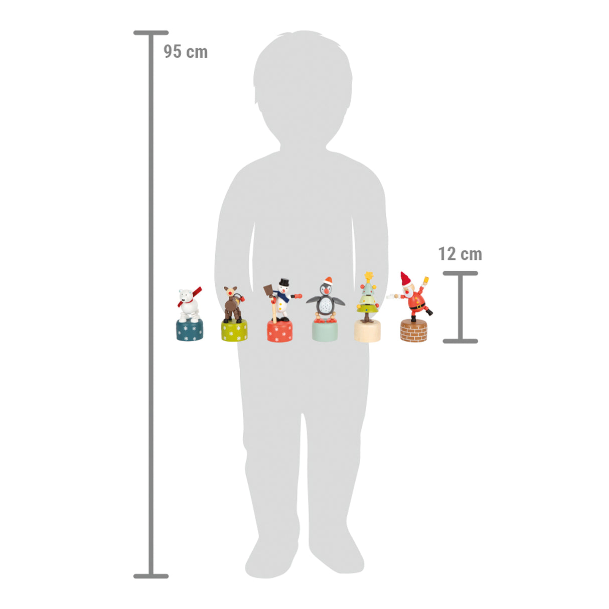 Drückfiguren Weihnachten