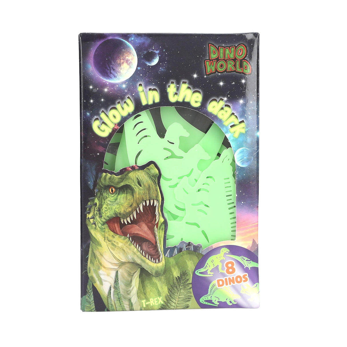 Dino World - Glow in the Dark Sticker