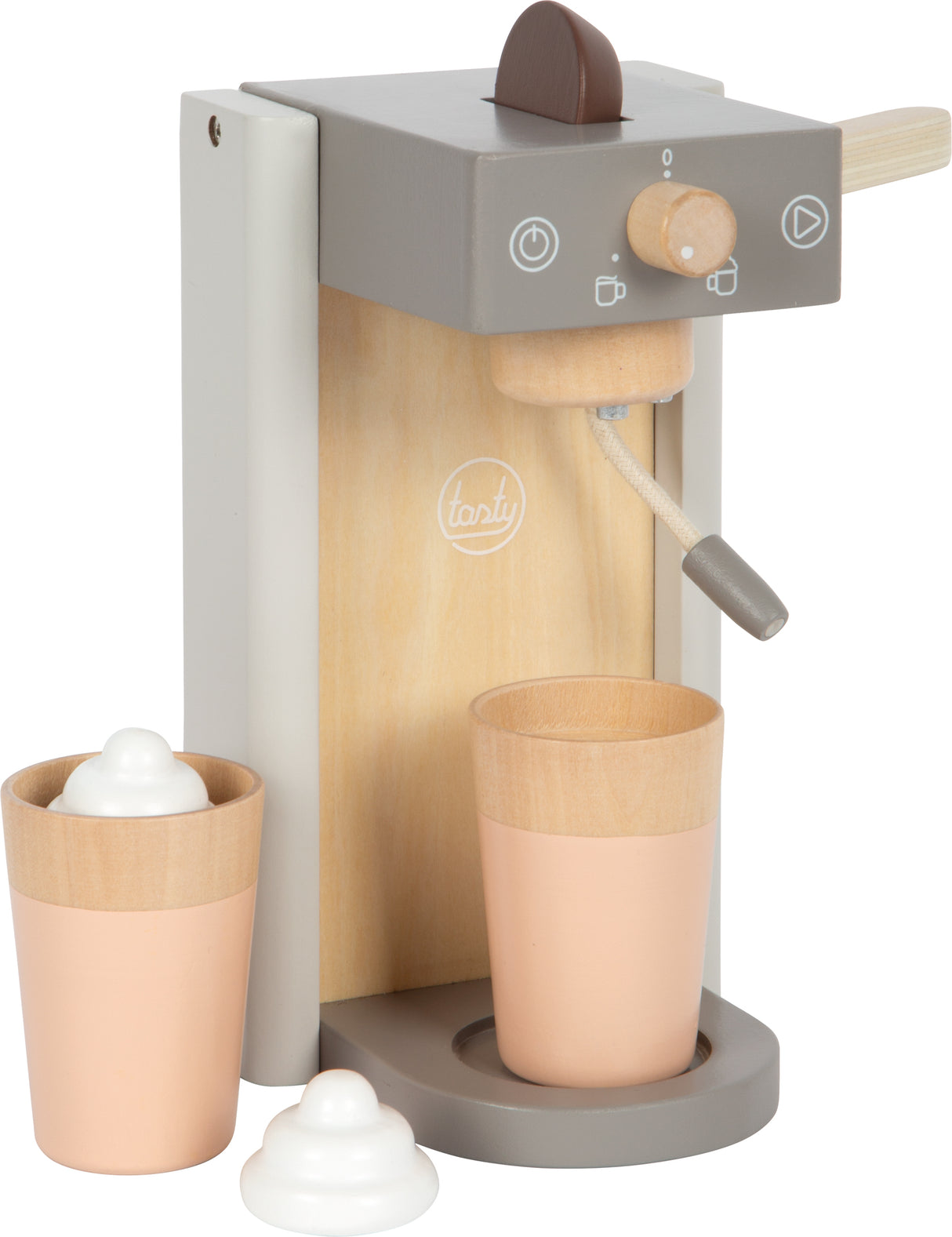 Kaffeemaschinen-Set tasty - grau