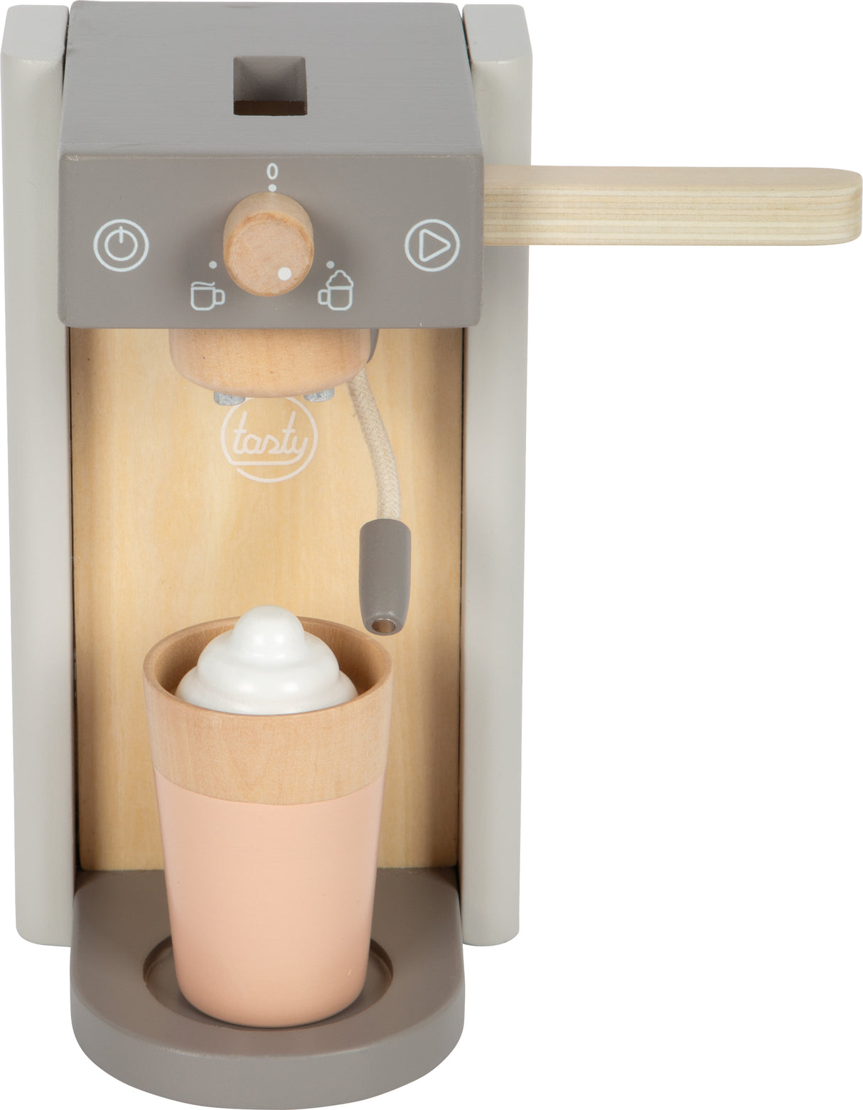 Kaffeemaschinen-Set tasty - grau