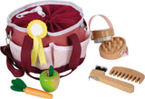 Pferdepflegeset mit Tasche