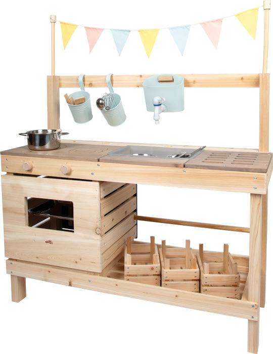 Matschküche und Kaufladen