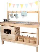 Matschküche und Kaufladen