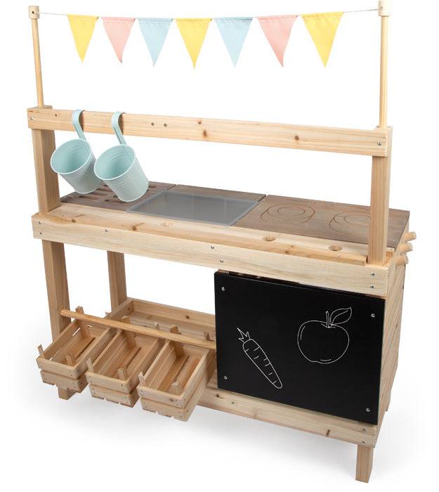 Matschküche und Kaufladen