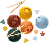 Montessori Sortierspiel mit Zange