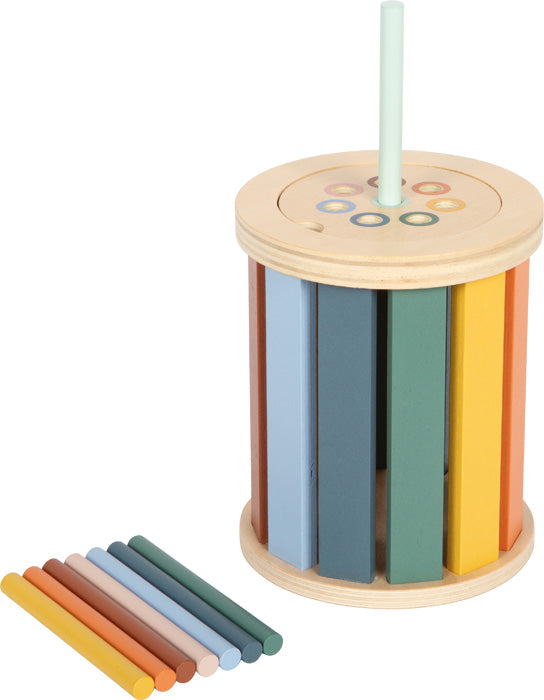 Montessori Sortierspiel mit Trommel