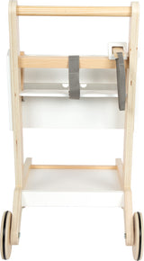 Einkaufswagen aus Holz