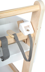 Einkaufswagen aus Holz