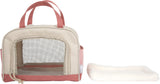 Hund mit Tasche und Pflege-Set