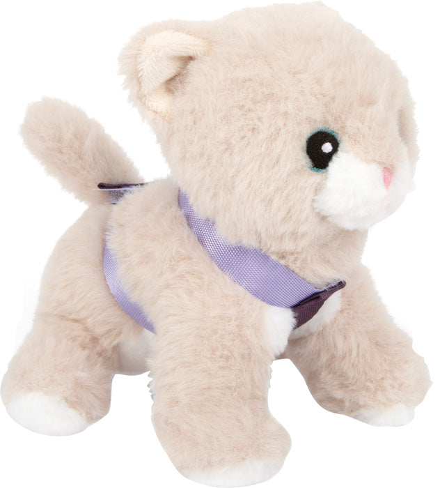 Katze mit Tasche & Pflege-Set
