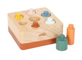 Montessori Steckspiel mit Zylindern