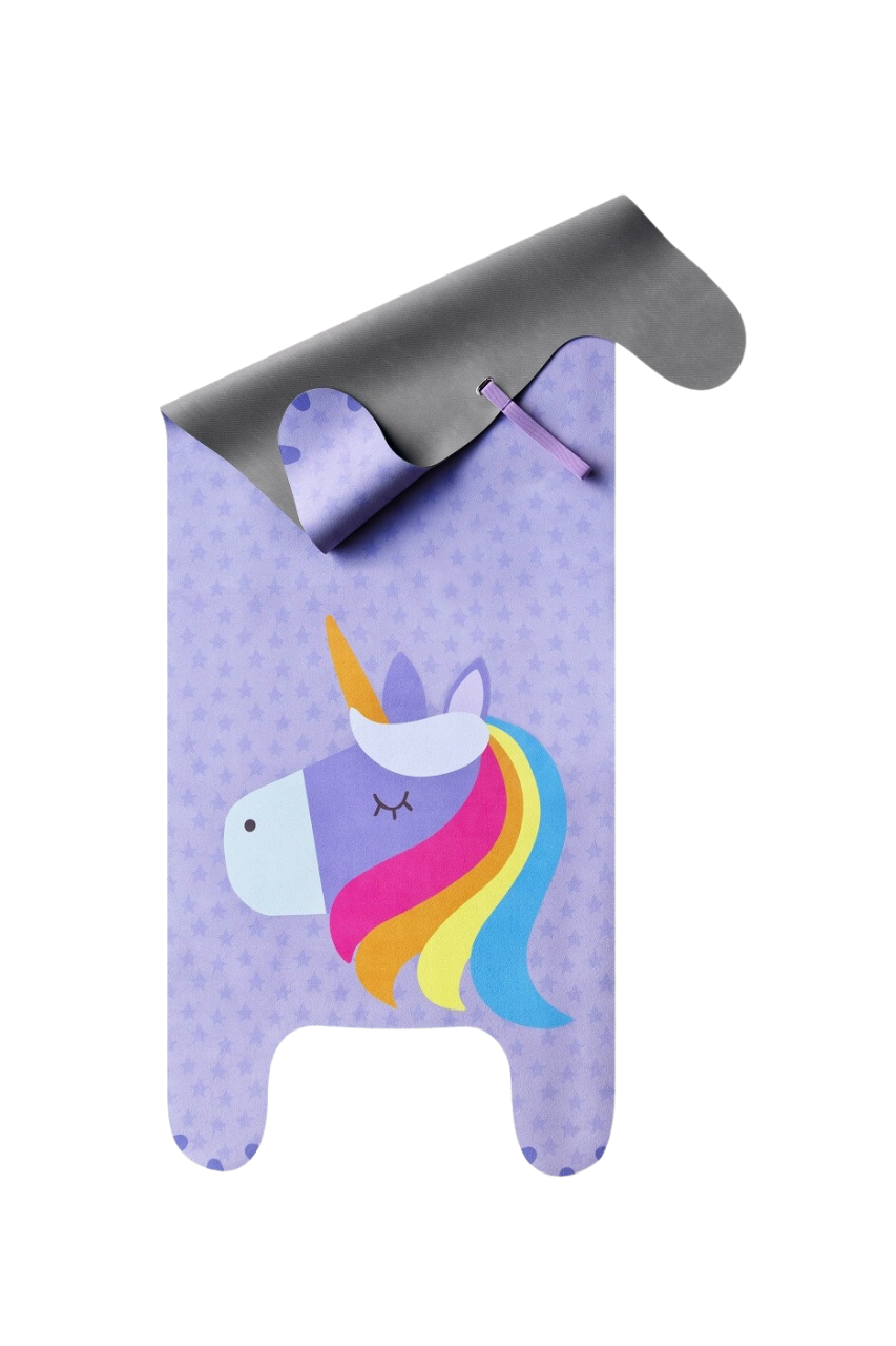 Kinder Yogamatte - Emmi das Einhorn