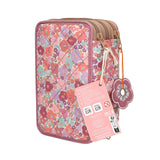 TOPModel 3 Fach Federtasche FLORAL