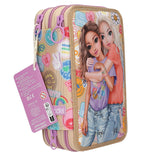 TOPModel 3 Fach Federtasche Girl Power