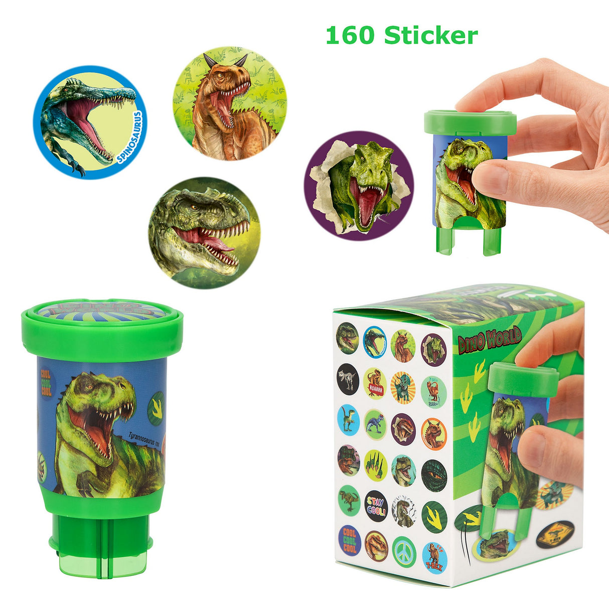 Dino World Sticker Stamper