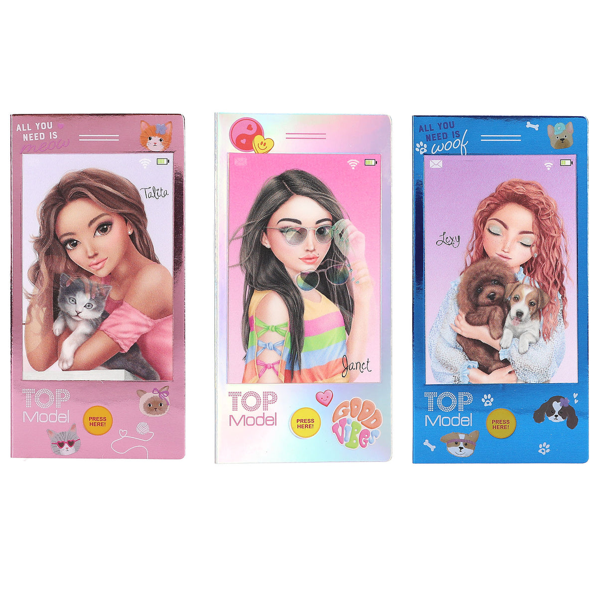 TOPModel Mini Malbuch mit Sound (1 Stück)