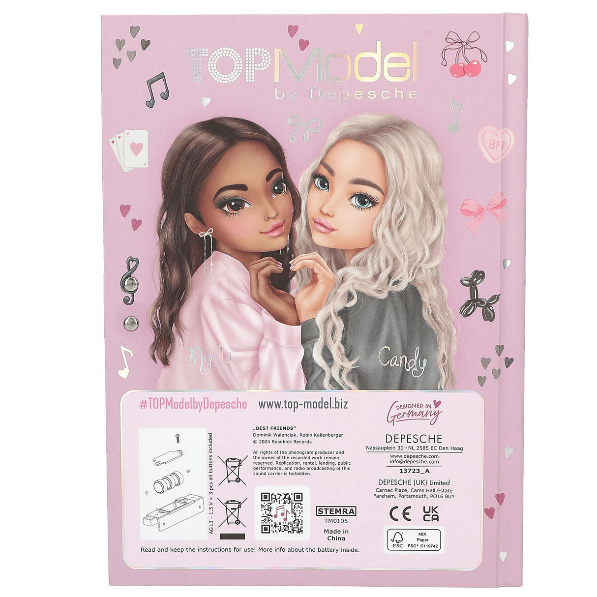 TOPModel Geheimcode Tagebuch