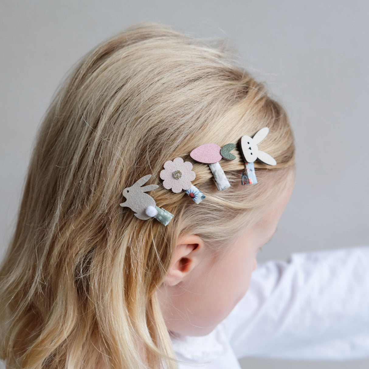 Hase & Blumen Mini Clips - korbmayer. ganz besonders. für kinder.