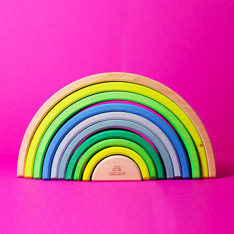 Regenbogen 10-teilig - korbmayer. ganz besonders. für kinder.