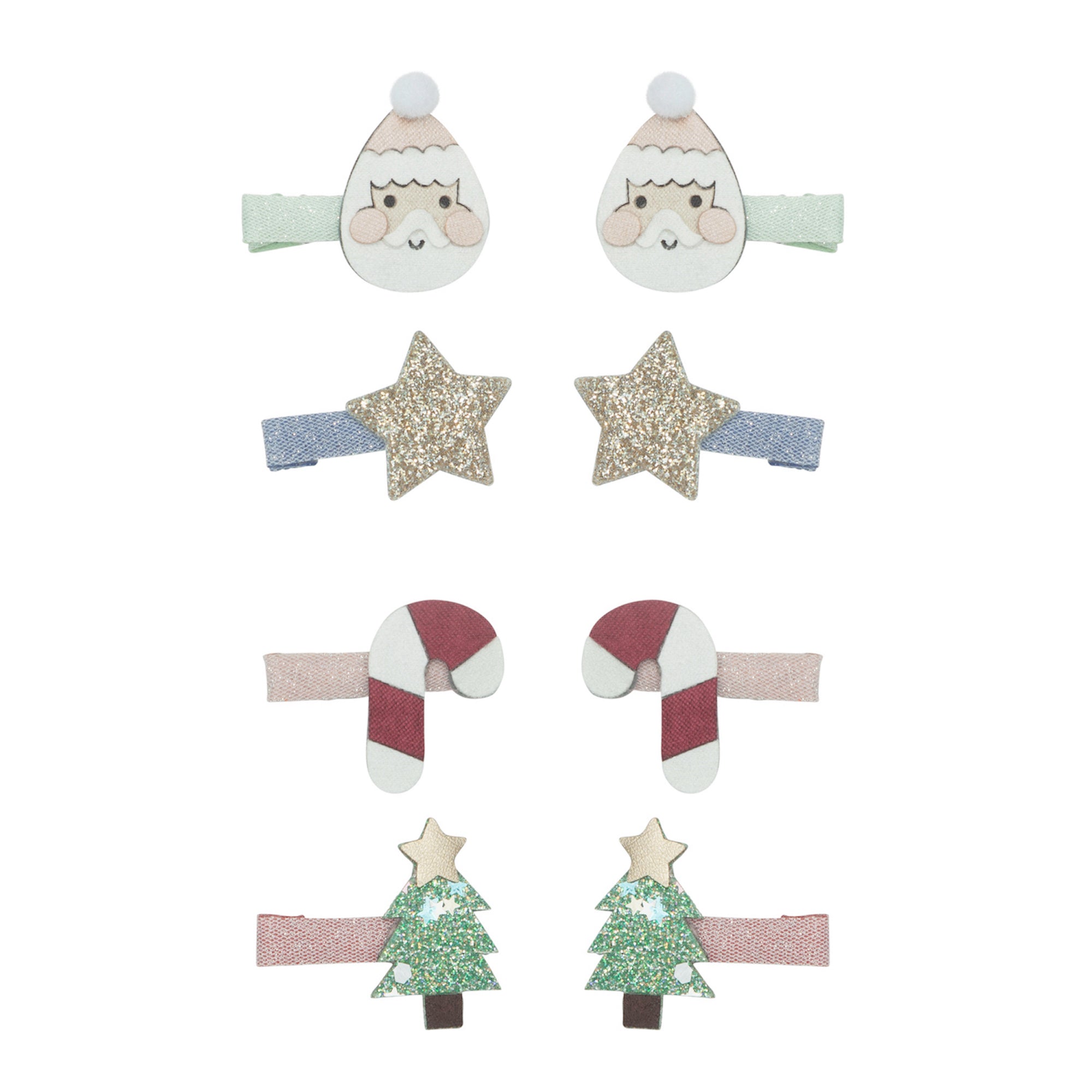 Santa mini clips