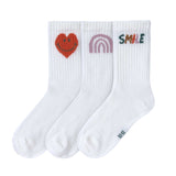 Tennis Socken Smile/ Gr.19-22