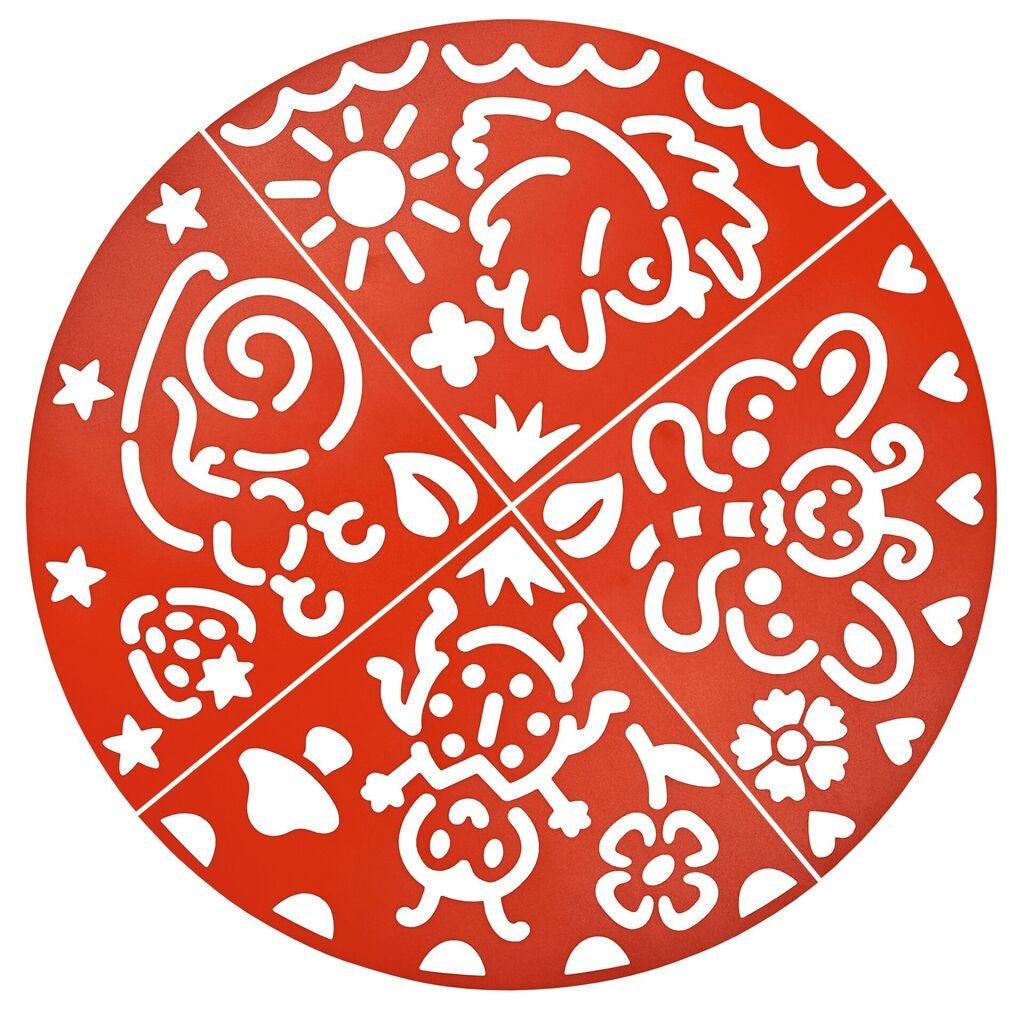 Straßen-Glitzerkreide