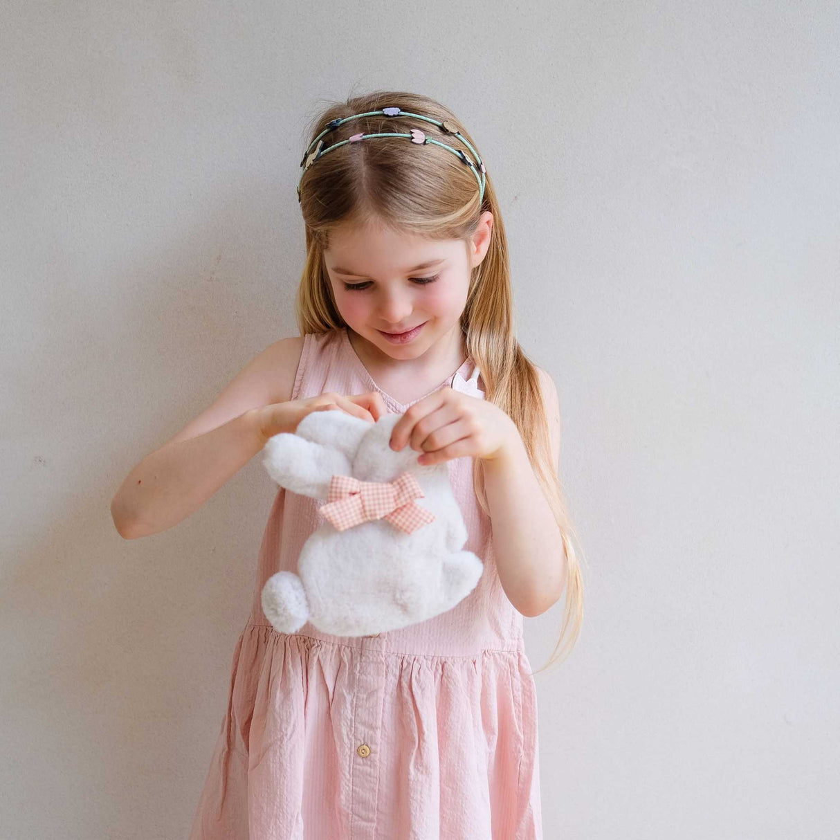 Flauschige Hasentasche