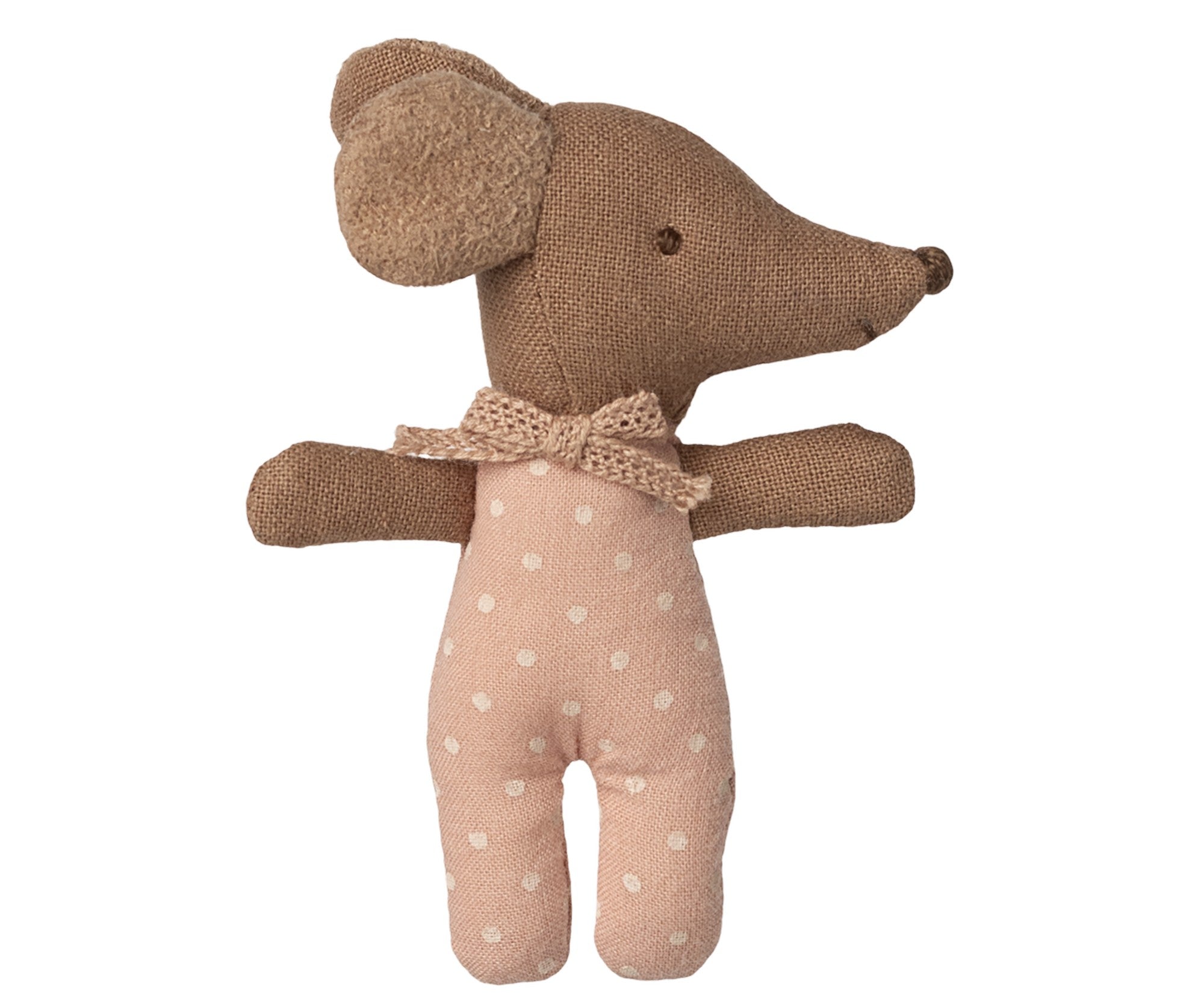 Schläfrige Babymaus in Matchbox