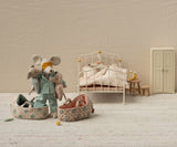 Babymaus in Tragetasche - Rose