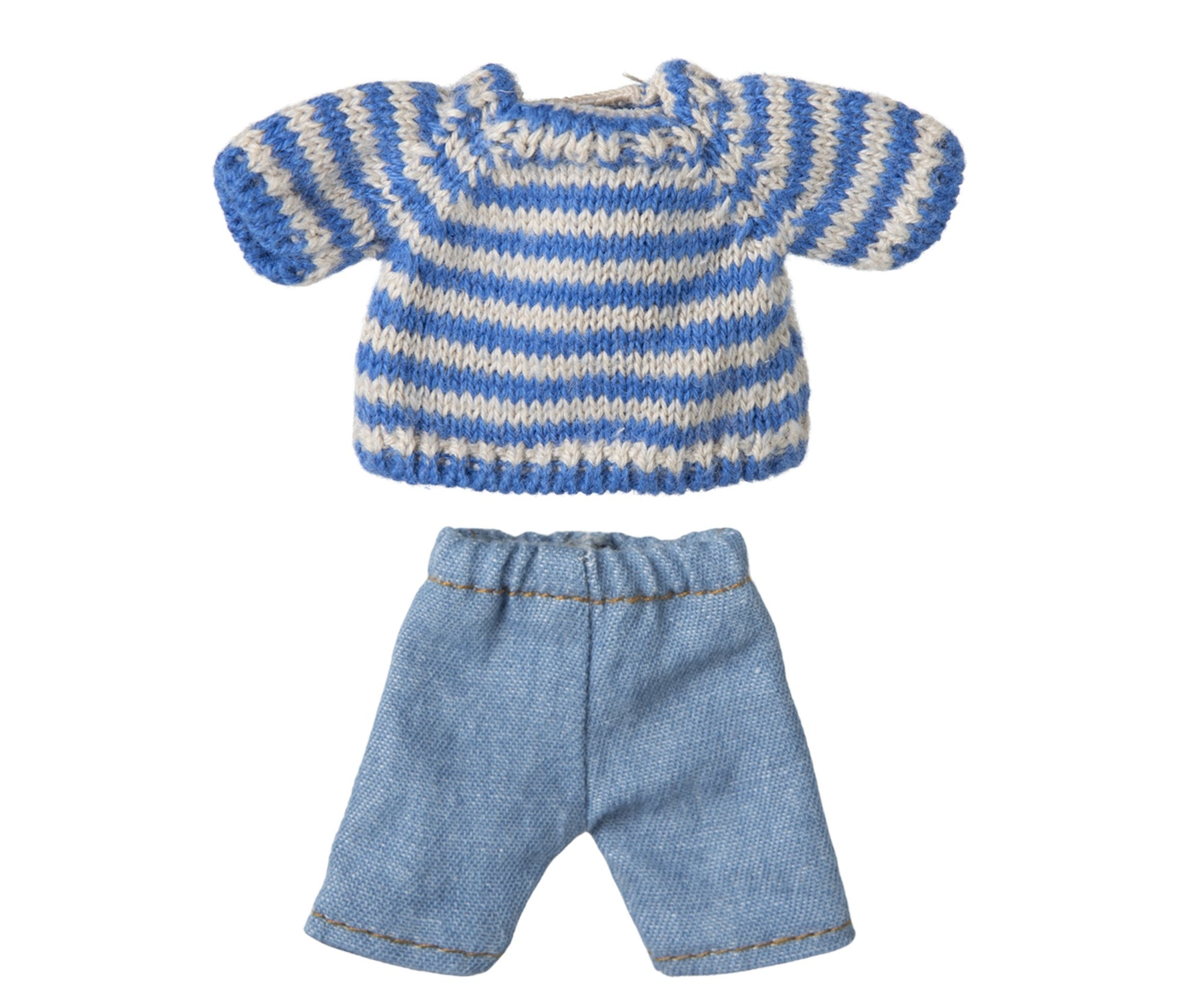 Strickpullover und Hose, Großer Bruder Maus
